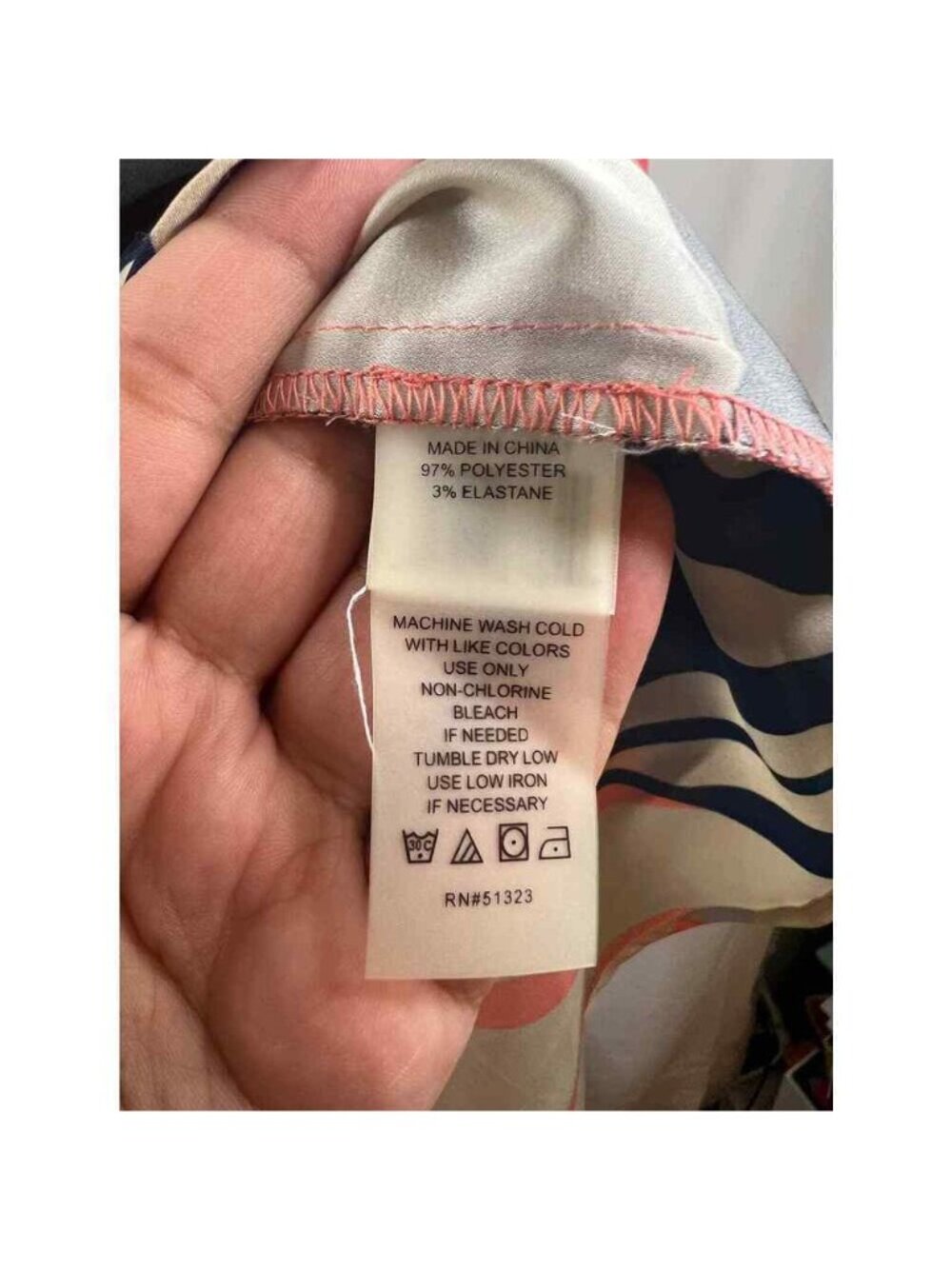 Vince Camuto Multicolor Blouse Size Small - Picture 2 of 4